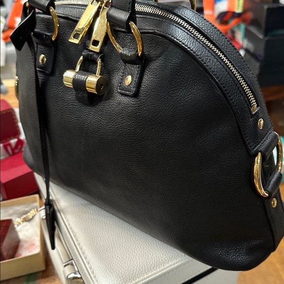 YVES SAINT LAURANT MUSE BAG BLACK LEATHER VERY GOOD CONDITION 100% AUTHENTIC - Picture 5 of 10